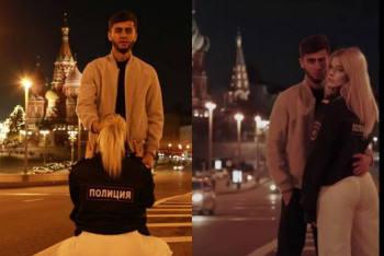 Фотография к новости: Блогерша оправдалась за пикантную съёмку на фоне храма в Москве