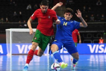 Фотография к новости: Казахстан был в шаге от финала, но уступил Португалии по пенальти