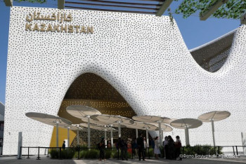 Фотография к новости: Как выглядит казахстанский павильон на ЭКСПО-2020 в Дубае