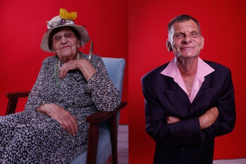 Фотография к новости: Фотосессию для подопечных дома престарелых устроили павлодарские фотографы