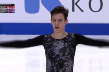 Фотография к новости: Казахстанский фигурист завоевал серебро на турнире в Польше