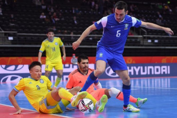 Фотография к новости: Сборная Казахстана проиграла Бразилии матч за бронзу ЧМ-2021 по футзалу