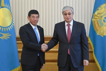 Фотография к новости: Токаев принял Генсекретаря Всемирной таможенной организации