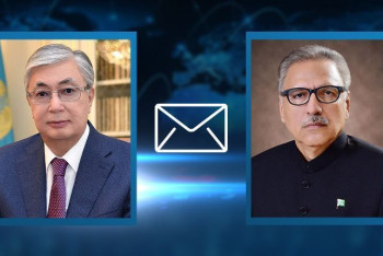 Фотография к новости: Токаев выразил соболезнования главе Пакистана в связи с землетрясением