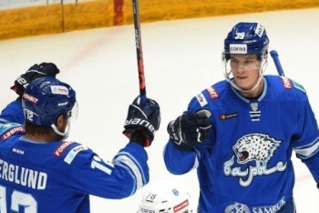 Фотография к новости: "Барыс" обыграл топ-команду КХЛ, а Ортио отстоял на ноль