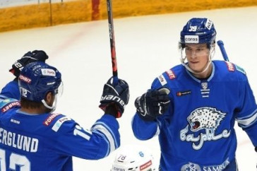 Фотография к новости: "Барыс" обыграл топ-команду КХЛ, а Ортио отстоял на ноль