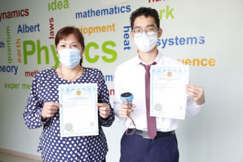 Фотография к новости: Устройство по производству питьевой воды из воздуха разработали ученик и учитель НИШ из Актау