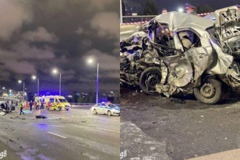 Фотография к новости: Жуткое ДТП на мосту Нур-Султана: отец погибшего сделал заявление