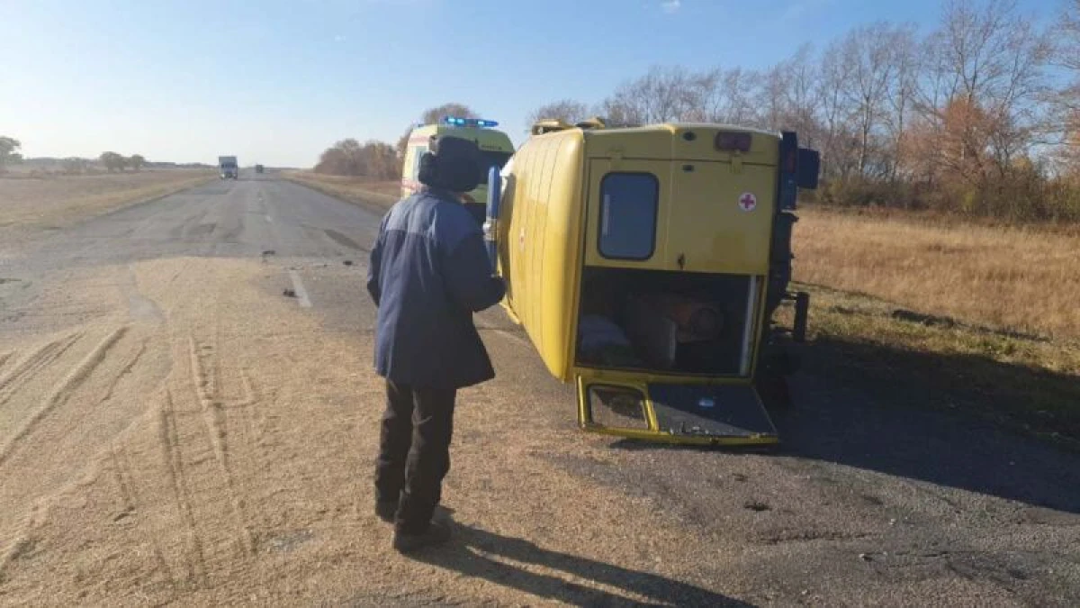 Врач скорой помощи погибла в аварии в СКО