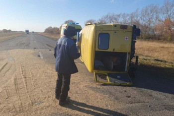 Фотография к новости: Врач скорой помощи погибла в аварии в СКО