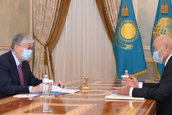 Фотография к новости: Шукеев отчитался Токаеву об обеспечении Туркестана питьевой водой