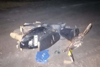 Фотография к новости: Водитель скутера врезался в столб и погиб в СКО