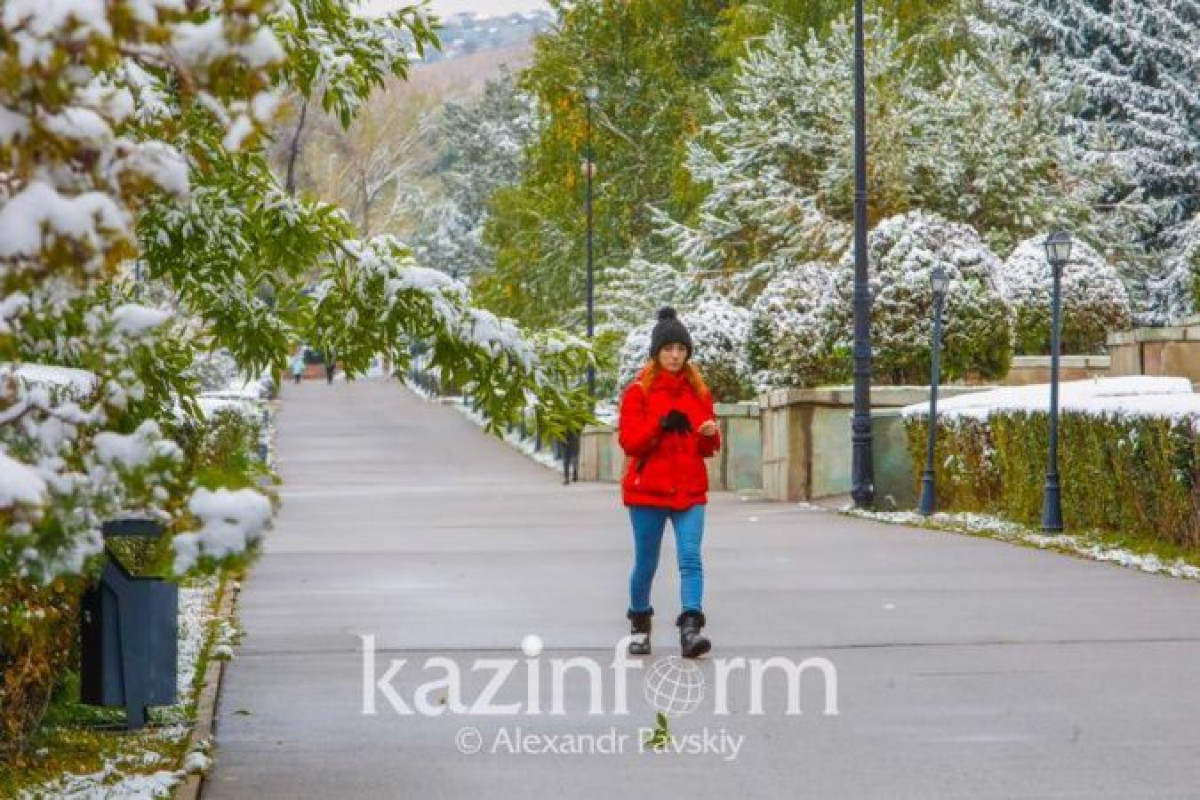 Снег и гололед ожидаются в Казахстане
