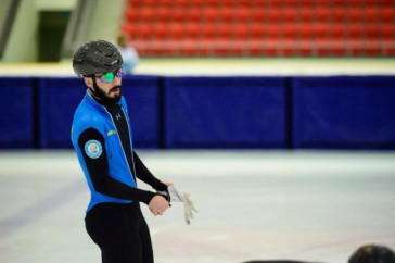 Фотография к новости: Казахстанцы дебютировали на этапе Кубка мира по шорт-треку в Пекине