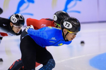 Фотография к новости: Адиль Галиахметов взял серебро этапа кубка мира по шорт-треку