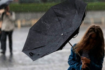 Фотография к новости: Штормовое предупреждение объявили в ряде регионов Казахстана