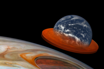 Фотография к новости: Получено первое 3D-изображение атмосферы Юпитера