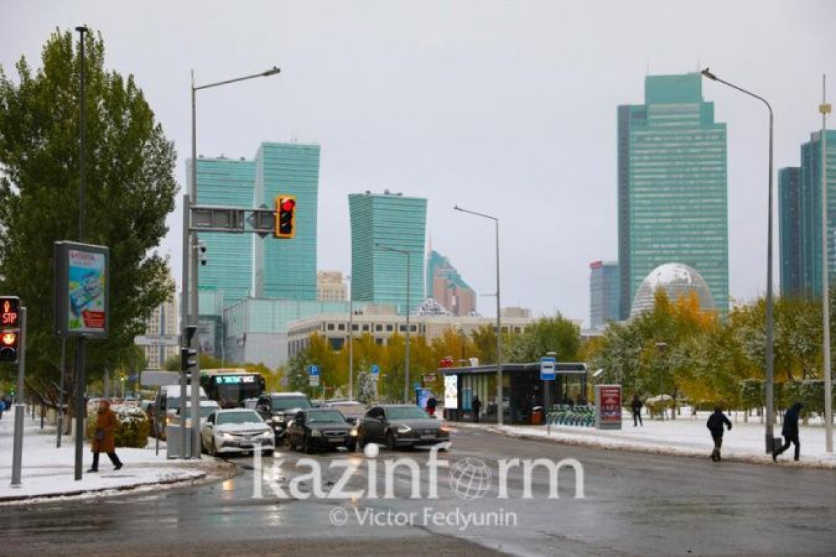 Снег, метель и гололед ожидаются в Казахстане