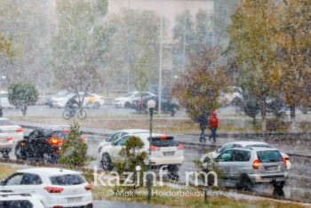 Фотография к новости: Штормовое предупреждение объявлено в шести областях Казахстана