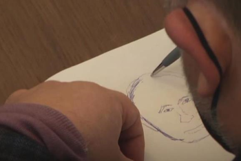 Фотография к новости: Рисовал Путина: украинский депутат объяснил свои действия