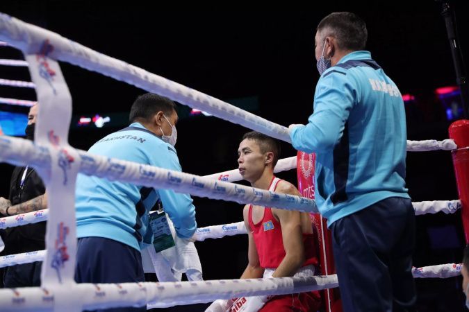 Фотография к новости: "Он захотел отыграться за Токио" – о победе Сакена Бибосынова высказался его тренер