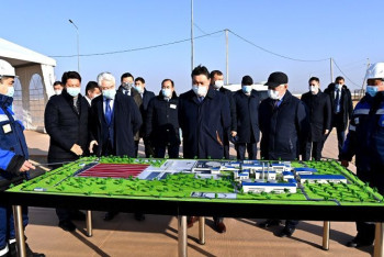 Фотография к новости: Аскар Мамин встретился с пострадавшими от взрывов жителями Жамбылской области