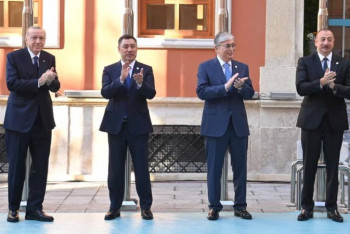 Фотография к новости: Токаев принял участие в открытии нового офиса секретариата Тюркского совета в Стамбуле