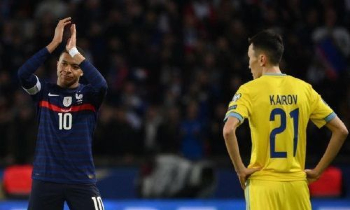 УЕФА прокомментировал провал сборной Казахстана в матче с Францией
