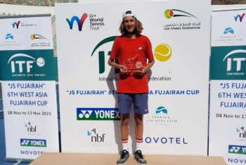 15-летний казахстанец стал абсолютным чемпионом теннисного турнира в ОАЭ