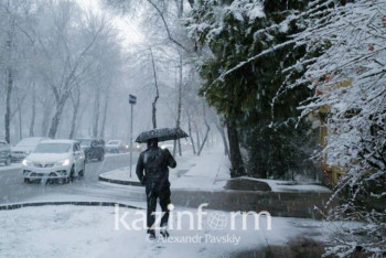 Фотография к новости: В ряде регионов Казахстана объявлено штормовое предупреждение