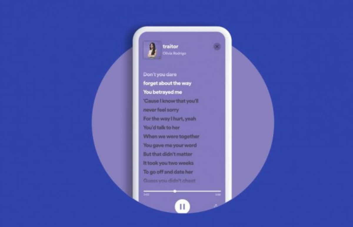 Spotify запустил новый раздел с текстами песен