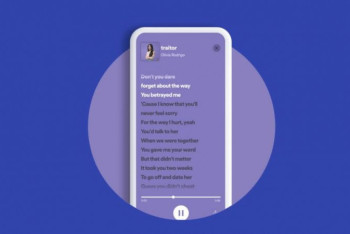 Фотография к новости: Spotify запустил новый раздел с текстами песен