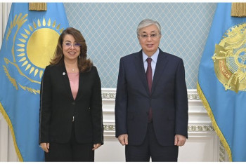 Фотография к новости: Токаев принял гендиректора отделения ООН в Вене