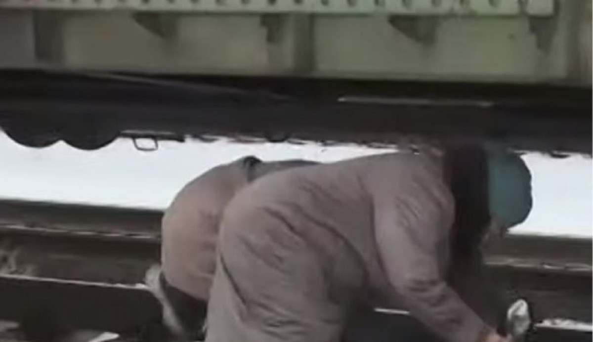 Кадр с репортажа телеканала &quot;Астана&quot; 