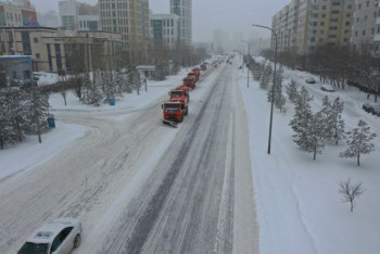 Фотография к новости: Месячная норма осадков выпала за сутки в Нур-Султане