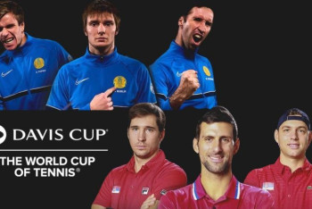 Фотография к новости: Сборная Казахстана сыграет в четвертьфинале Кубка Дэвиса с Сербией