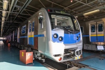 Восемь новых электропоездов запустили в метро Алматы ко Дню Первого Президента