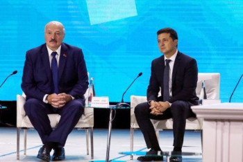 Фотография к новости: Лукашенко назвал Зеленского "случайным" человеком в политике