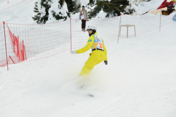 Фотография к новости: Казахстанка завоевала серебро на этапе Кубка мира по фристайл-акробатике