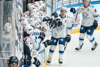 Фотография к новости: "Барыс" одержал волевую победу в Нижнекамске