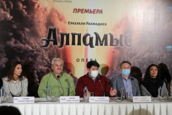 Фотография к новости: Тюркский эпос как фэнтези: фоторепортаж с репетиции "Алпамыс" в "Астана Опере"