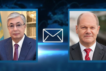 Фотография к новости: Токаев пригласил нового канцлера Германии в Казахстан