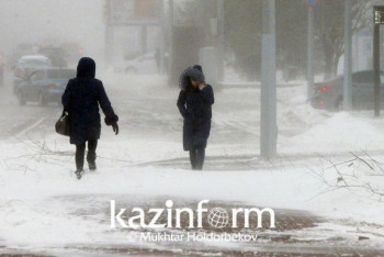 Фотография к новости: Почти на всей территории Казахстана объявлено штормовое предупреждение