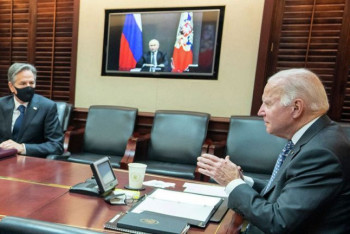 Фотография к новости: Байден: США не будут отправлять свои войска в Украину в случае вторжения России