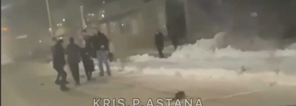 Участников массовой потасовки у дороги задержали в Нур-Султане