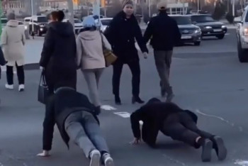 Фотография к новости: В центр адаптации поместили актауского пранкера за тренировки на пешеходном переходе