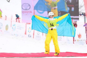 Фотография к новости: Жанбота Алдабергенова стала четвертой на этапе Кубка мира по фристайл-акробатике