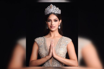 Фотография к новости: Представительница Индии победила в конкурсе красоты "Мисс Вселенная"