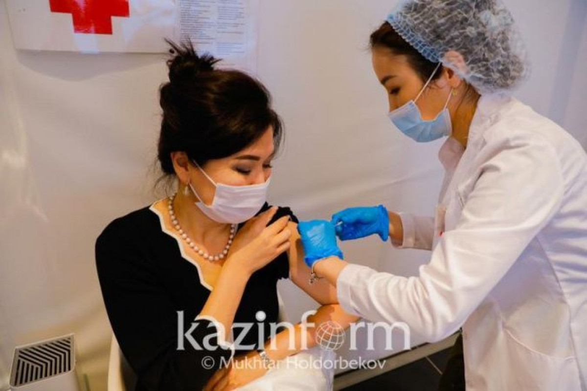 Более 10 тысяч человек привились Pfizer в Нур-Султане