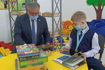 Фотография к новости: Два кабинета поддержки инклюзивного образования открылись в Акмолинской области